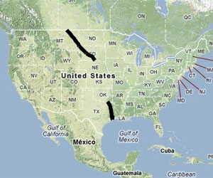 Keystone XL Simple Route Map